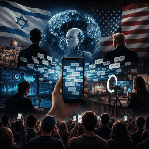 Israel Turns to Influencers and Artificial Intelligence in Battle for American Support