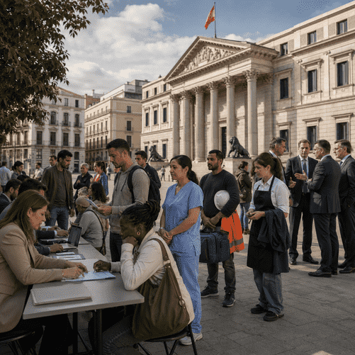 Spain’s Migrant Legalisation Plan Becomes a New Front in Sánchez’s Political Battle