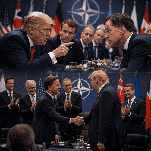 Trump’s NATO Visit Shifts From Public Rebuke to Private Reassurance