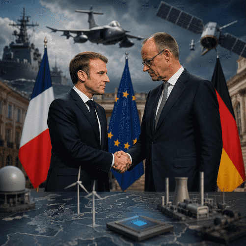 Macron and Merz Race to Anchor Europe Before France’s Political Reckoning