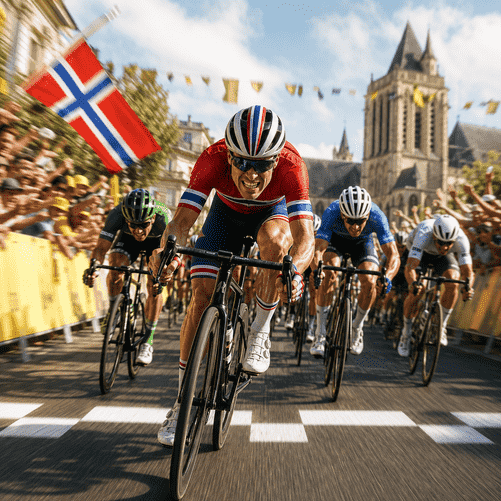 Wærenskjold Makes Tour History With Record-Breaking Dash Into Nevers