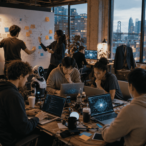 AI Gold Rush Pulls Top Students Away From Corporate Internships