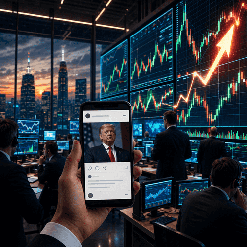 Trump’s Social-Media Company Turns Presidential Posts Into a Premium Market Feed