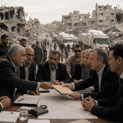 Hamas Moves to Relinquish Gaza Rule, but Disarmament Dispute Clouds Transition
