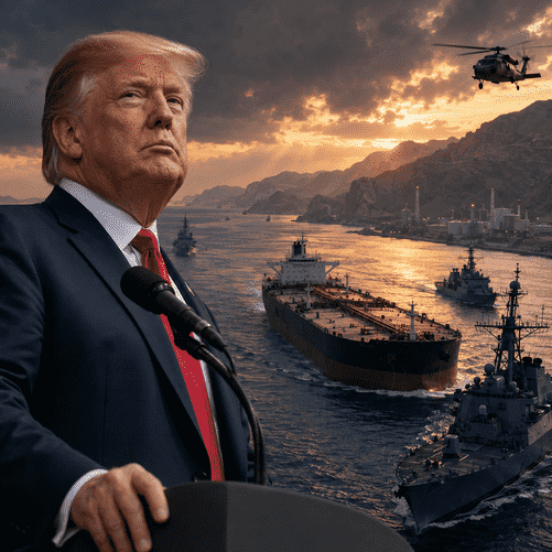 Trump’s Hormuz Power Play Raises the Stakes for Global Trade and Energy