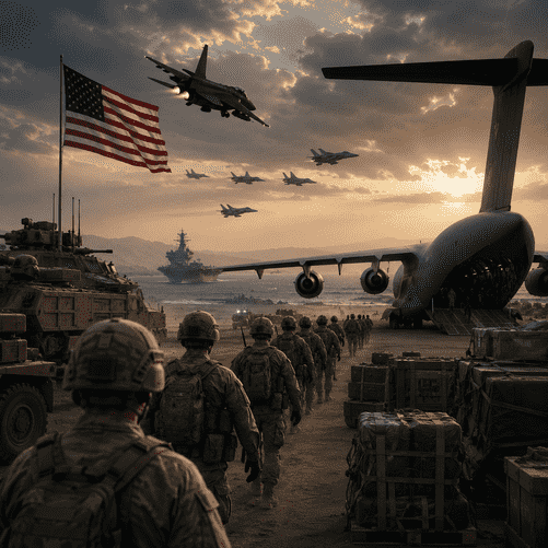 Washington Builds Military Pressure as Middle East Crisis Edges Toward Wider War