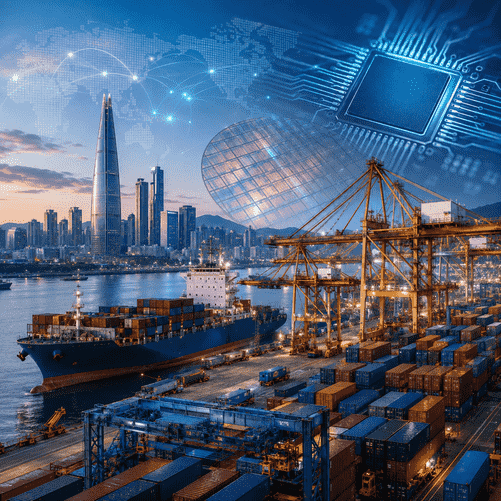 South Korea’s Exports Surge as Global AI Investment Fuels Demand for Chips