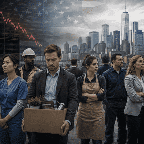 U.S. Payrolls Turn Negative as Labor Market Loses Momentum