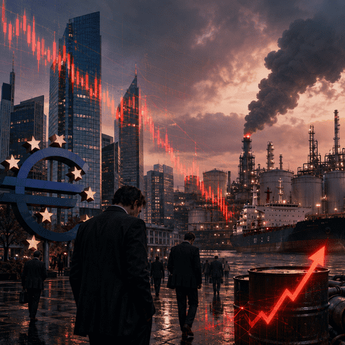 Oil Shock Reopens Europe’s Inflation Battle as Markets Retreat