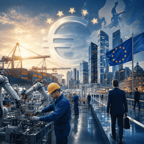 Eurozone Economy Finds New Momentum as Factory Recovery Revives Growth Hopes
