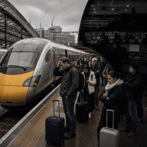 Power Failure Cripples CrossCountry Network, Leaving Passengers Facing Widespread Disruption