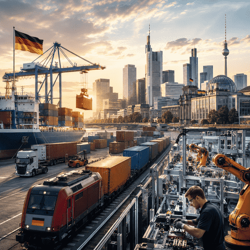 Germany’s Economy Finds Its Footing as Exports Power a Tentative Comeback