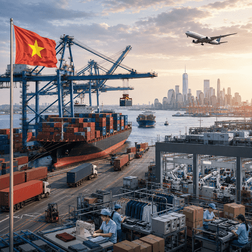 Vietnam Emerges as America’s New Trade-Surplus Giant