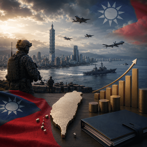 Taiwan Pushes Defense Spending Past Historic Threshold as Security Pressures Mount