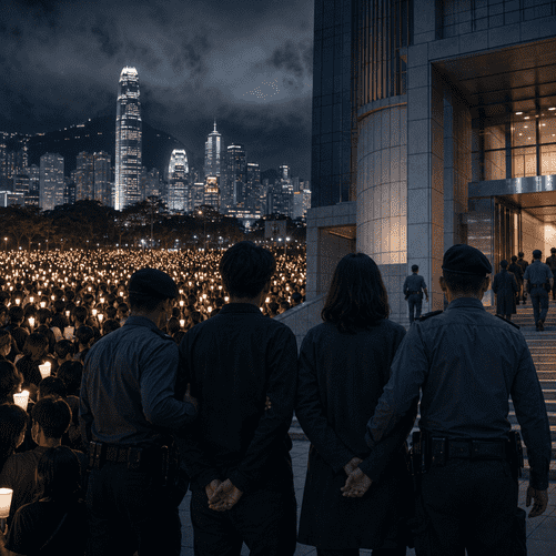 Hong Kong Court Convicts Tiananmen Vigil Leaders in Landmark Security Case