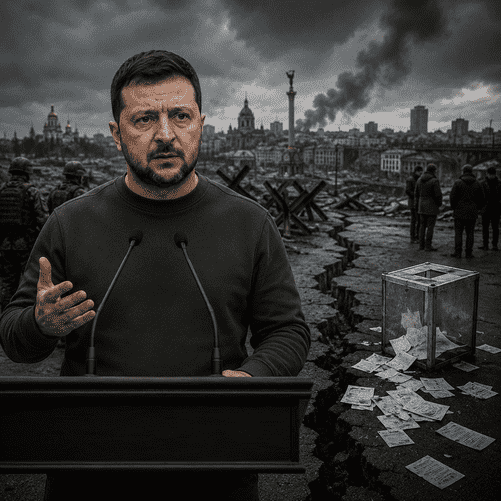 Zelenskyy Warns Wartime Vote Could Fracture Ukraine as Political Tensions Rise