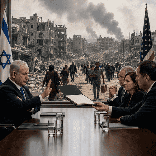 Netanyahu Draws a Red Line on Gaza as U.S. Peace Initiative Hits New Impasse