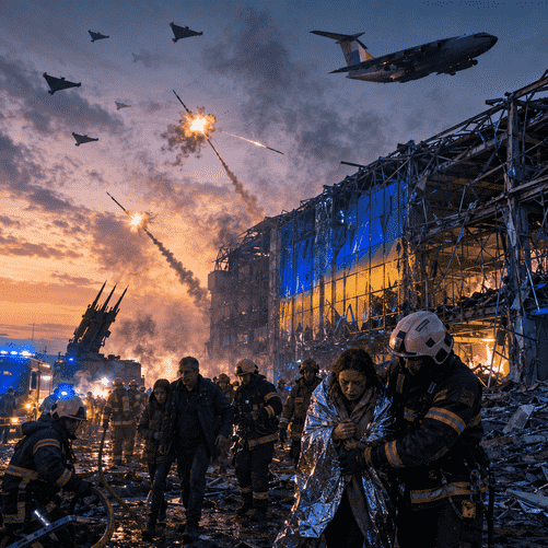 Macron Pledges Faster Air-Defence Aid as Russian Strikes Intensify Across Ukraine