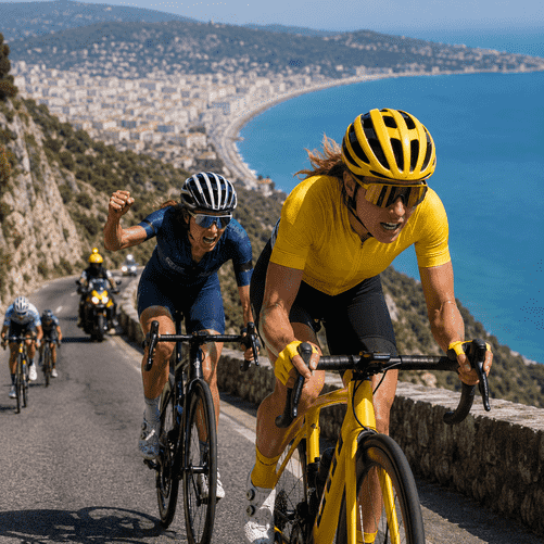 Vollering Seizes Yellow in Nice as Tour de France Femmes Erupts Into Controversy