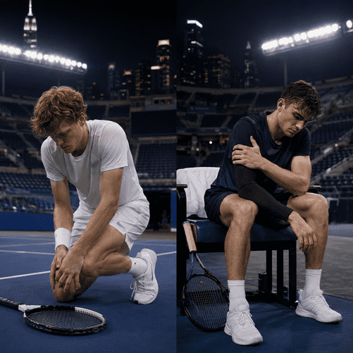 Sinner and Draper Withdraw as Injury Crisis Reshapes the US Open