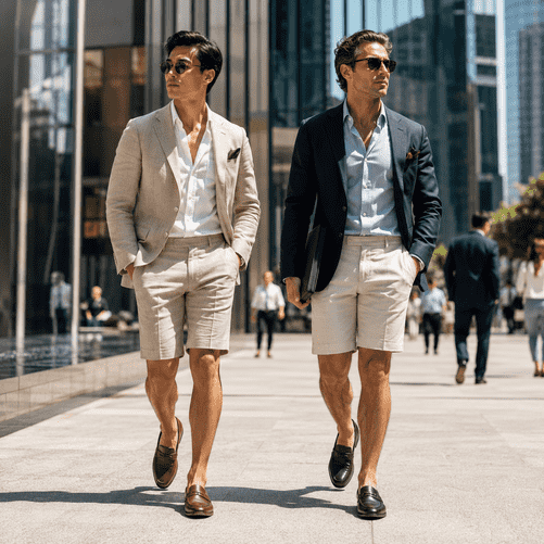 The Office Short Arrives: Heatwaves Are Rewriting Men’s Workwear