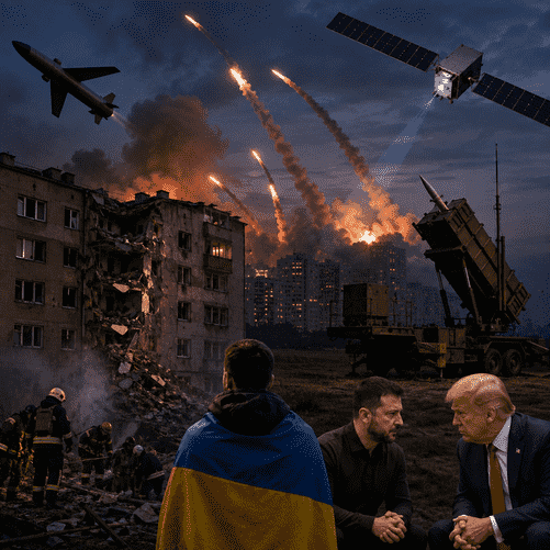 Kyiv Endures Deadly Barrage as Ukraine Presses Washington for Air-Defence Support
