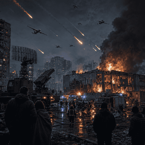 Kyiv’s Air-Defence Gap Turns Russian Barrage Into a Deadly Warning