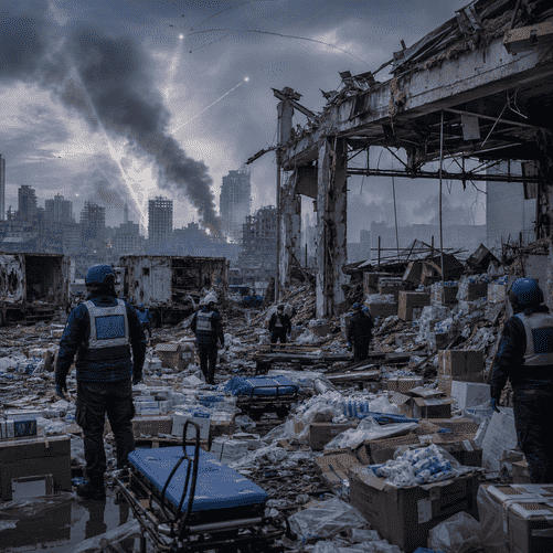 Medical Lifeline Destroyed as Russia and Ukraine Intensify Cross-Border Air War