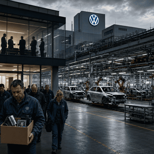 Volkswagen Launches Historic Overhaul as 50,000 More Jobs Face Cuts
