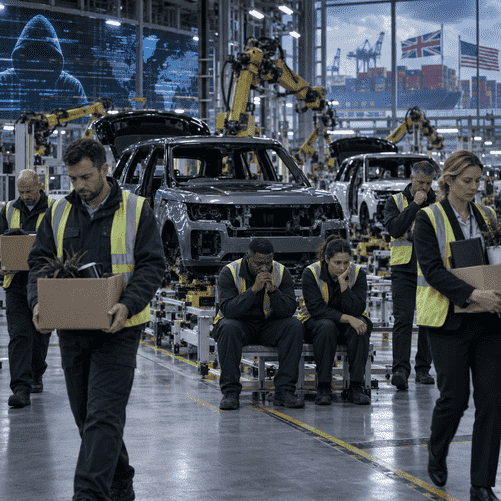 Jaguar Land Rover Prepares Major Workforce Reduction as Tariffs and Cyberattack Weigh on Recovery