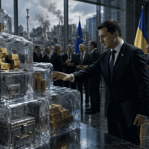 Kyiv Intensifies Campaign to Unlock Frozen Russian Billions as War Funding Gap Widens