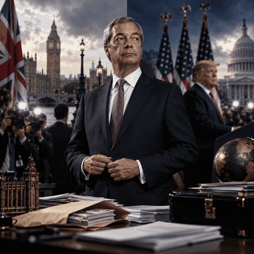 Farage’s Bid for Downing Street Faces a Trump Problem Reform Can No Longer Ignore