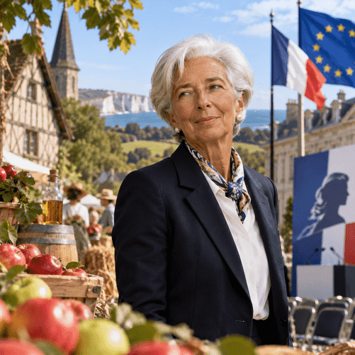 Lagarde Steps onto France’s Political Stage as Questions Grow Over Her ECB Future
