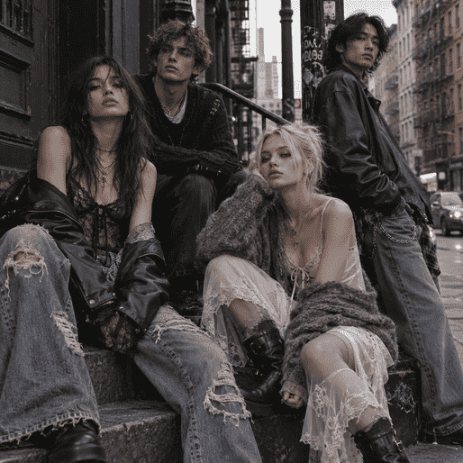Gen Z Rewrites Grunge for 2026: Less Flannel, More Sheer Layers and Controlled Disorder